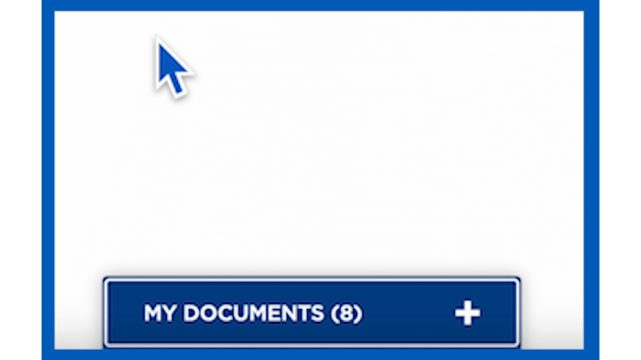 Selecting documents - submittal tool