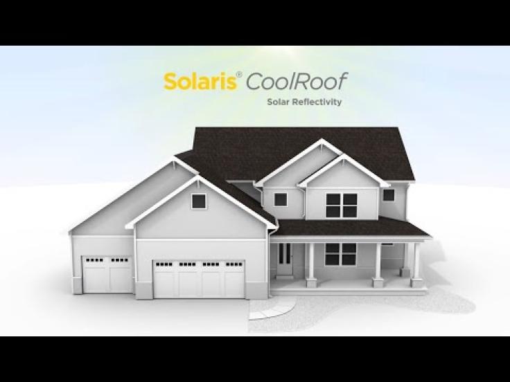CertainTeed Solaris® Cool Roof for Solar Reflectivity