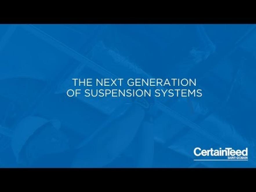 The Next Generation of Acoustical Ceiling Suspension Systems | CertainTeed®