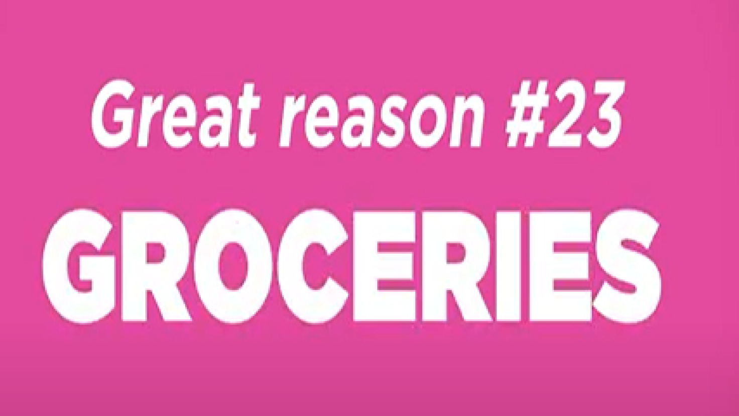 Great Reason #23 - Susan G. Komen