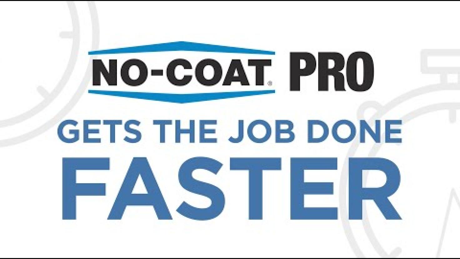NO-COAT PRO Corner System Time Lapse - Saving Time is Saving Money