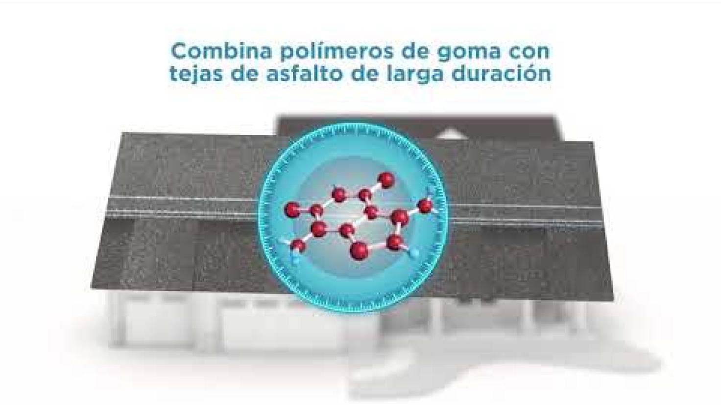 Tecnología de tejas modificadas con polímeros CertainTeed ClimateFlex®