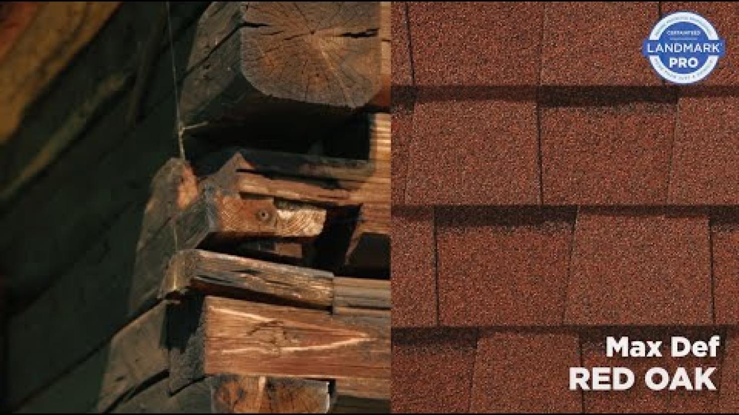 Introducing Landmark® PRO Max Def Red Oak