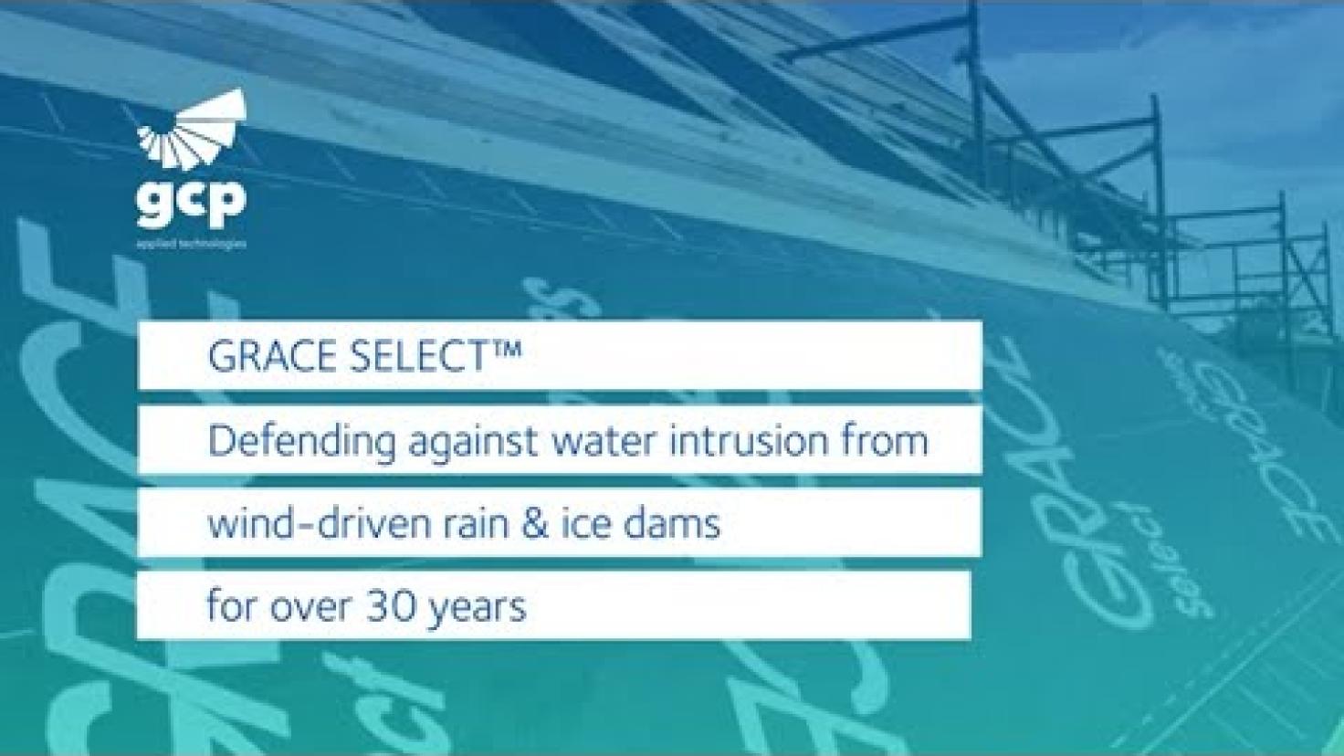 GRACE SELECT™ - alternative to granular surfaced underlayments