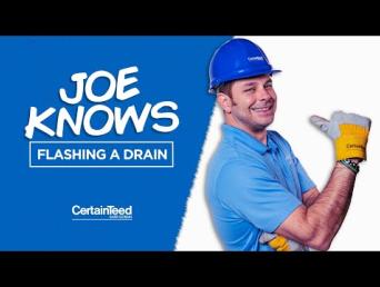 Commercial Roofing Construction Detail CT-12: Flashing A Drain