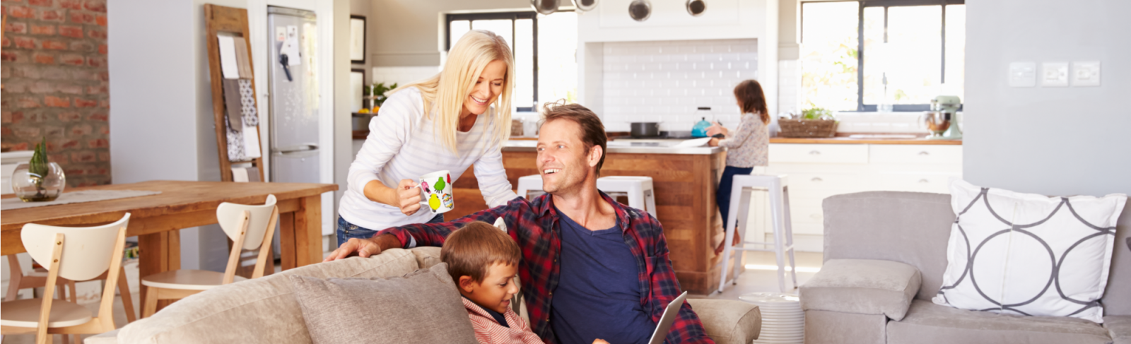 Family In Room